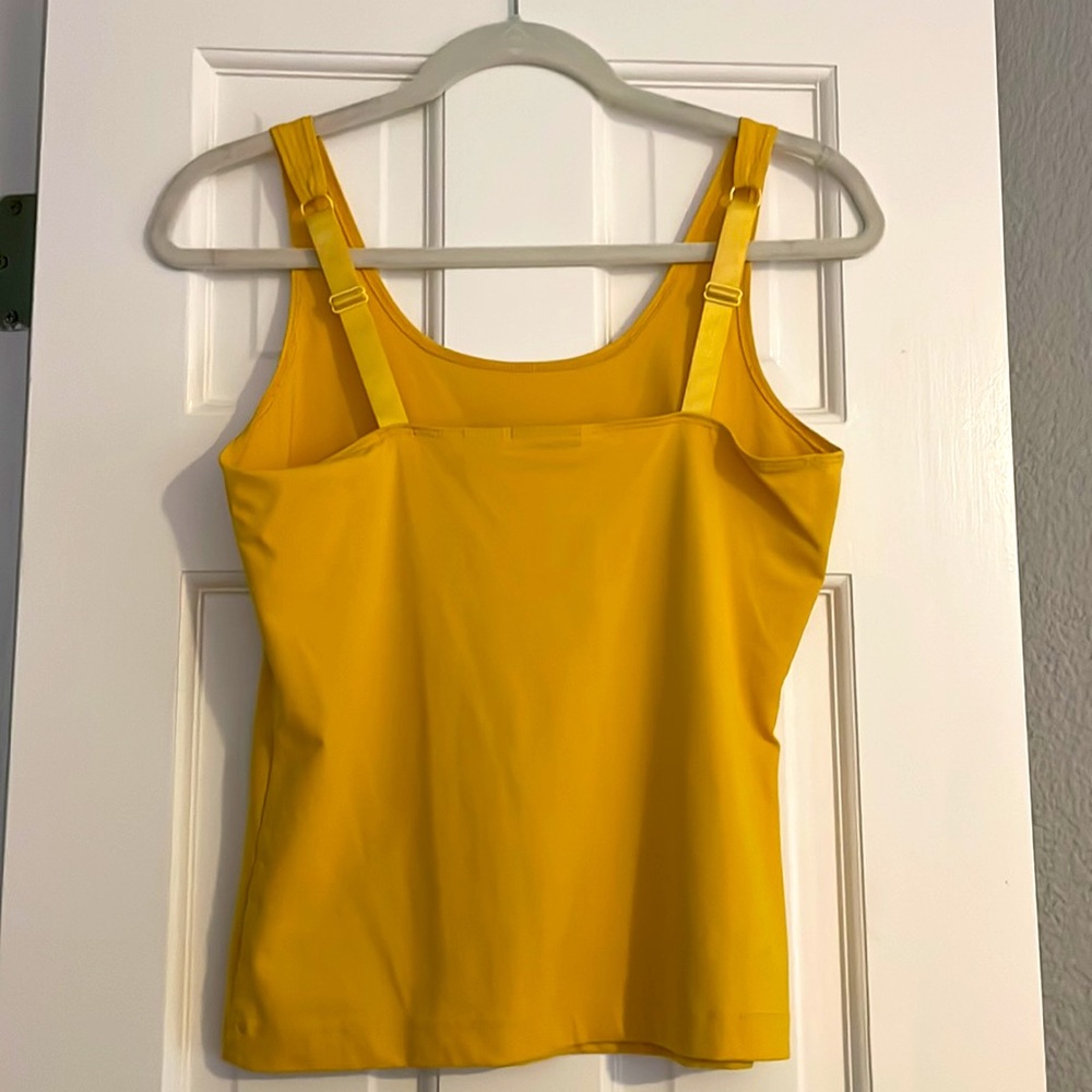 Chico’s Yellow/Gold Camisole Tank - Picture 2 of 3